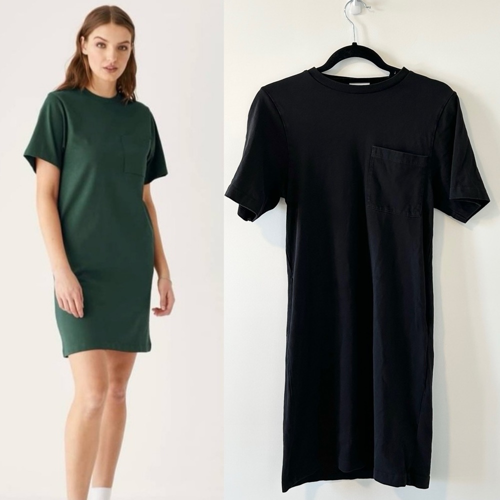 Frank and Oak T-Shirt Dress with Pockets Size S
